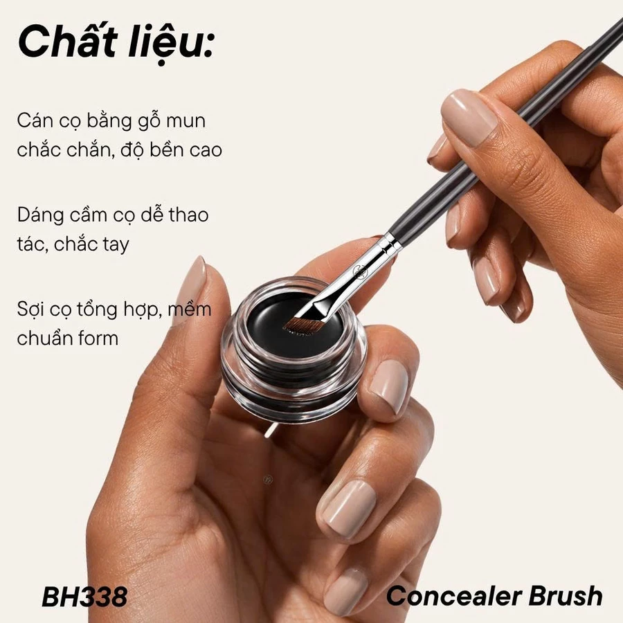 Cọ Tán Kem Che Khuyết Điểm BH Cosmetics Concealer Brush BH338